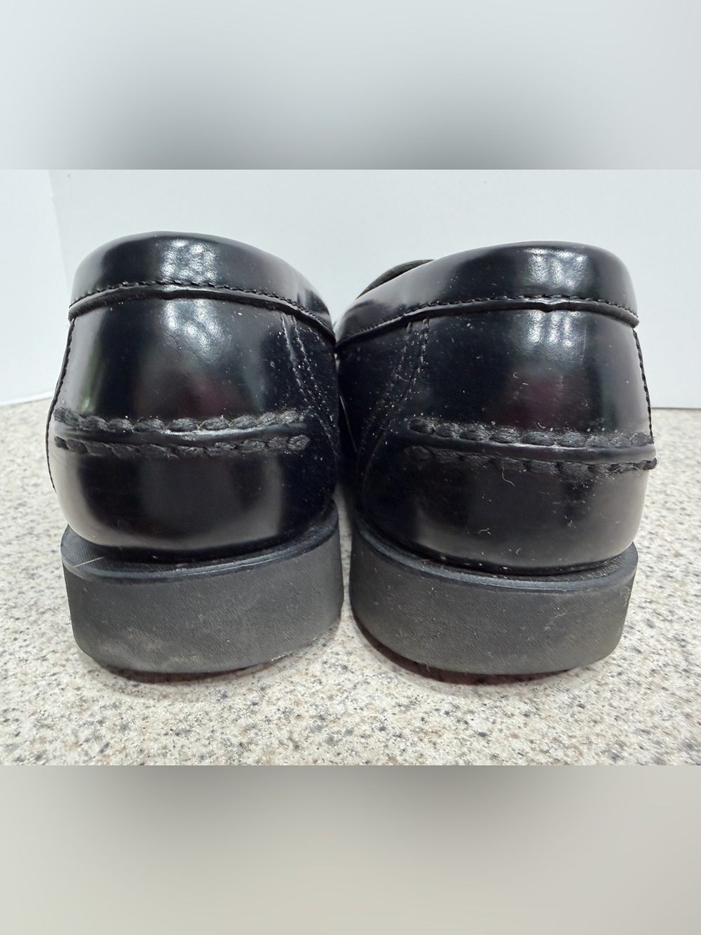 ROCKPORT Classic Preppy Black Leather Penny Loafers - Men's SIze 8M - M2568 - Picture 3 of 13